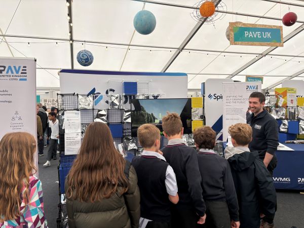 PAVE UK’s self-driving public education and engagement programmes reached more than 25,000 public members at large-scale public events, such as the Cheltenham Science Festival and Goodwood Festival of Speed