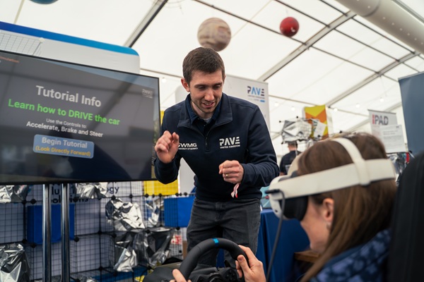Scientifically-backed education and engagement activities are developed by PAVE UK, such as a unique self-driving virtual reality experience, for the general public to understand this new technology correctly