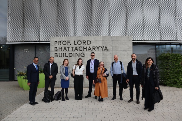 Representatives from Durham Business School visited WMG