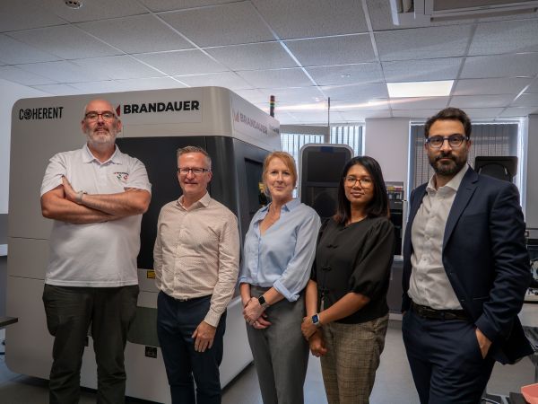 Team members from Brandauer and WMG