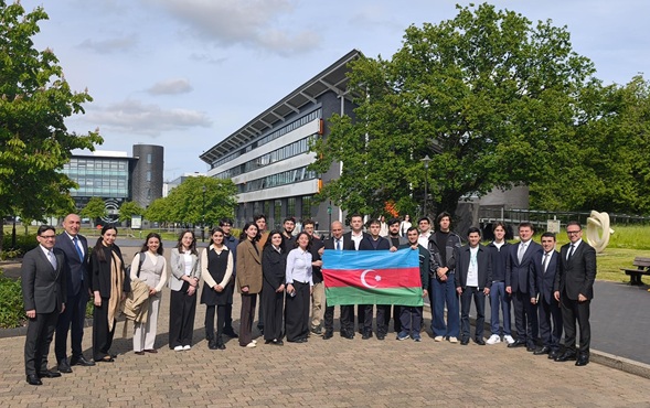Academics from WMG and representatives from the wider University welcomed His Excellency Minister Amrullayev, Minister for Science and Education, alongside representatives from the Ministry and Embassy of the Republic of Azerbaijan