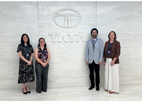 Professor Parveen Samra and University colleagues visited institutions across India 