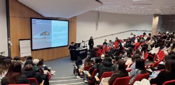 Picture shows launch event of the ITSO company based dissertation
