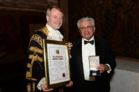 Professor Lord Bhattacharyya presented with Coventry Award of Merit