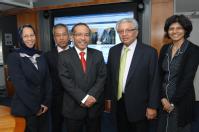 Professor Lord Bhattacharyya and delegation from Ministry of Higher Education, Malaysia