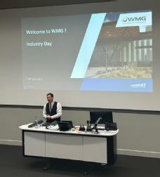 Picture shows Professor David Greenwood at the Engineering Industry Day