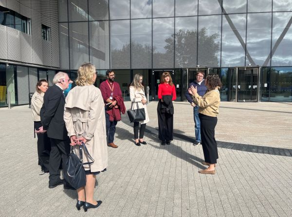 Guests from University of Warwick Science Park