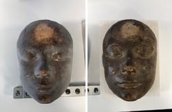 Image of 3D printing the death mask