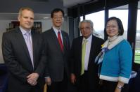 Professor Richard Dashwood, Professor Timothy Tong, Professor Lord Bhattacharyya and Professor Judy Tusi