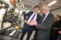 Greg Clark visits the Energy Innovation Centre
