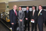 Dr Vince Cable, MP, Christian Warden SEMTA, Dr Richard Hutchins WMG,Prof Paul Ivey, Coventry University and Jeremy Horton, UKCES  