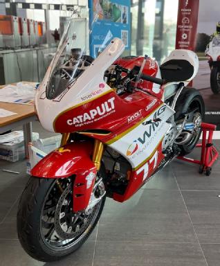 Picture shows the Warwick Moto student project