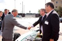 HRH The Prince of Wales meets Dr Kerry Kirwan and Dr Steve Maggs