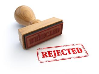 Siddartha Khastgir - Medium blog image 3 - Rejection stamp. 