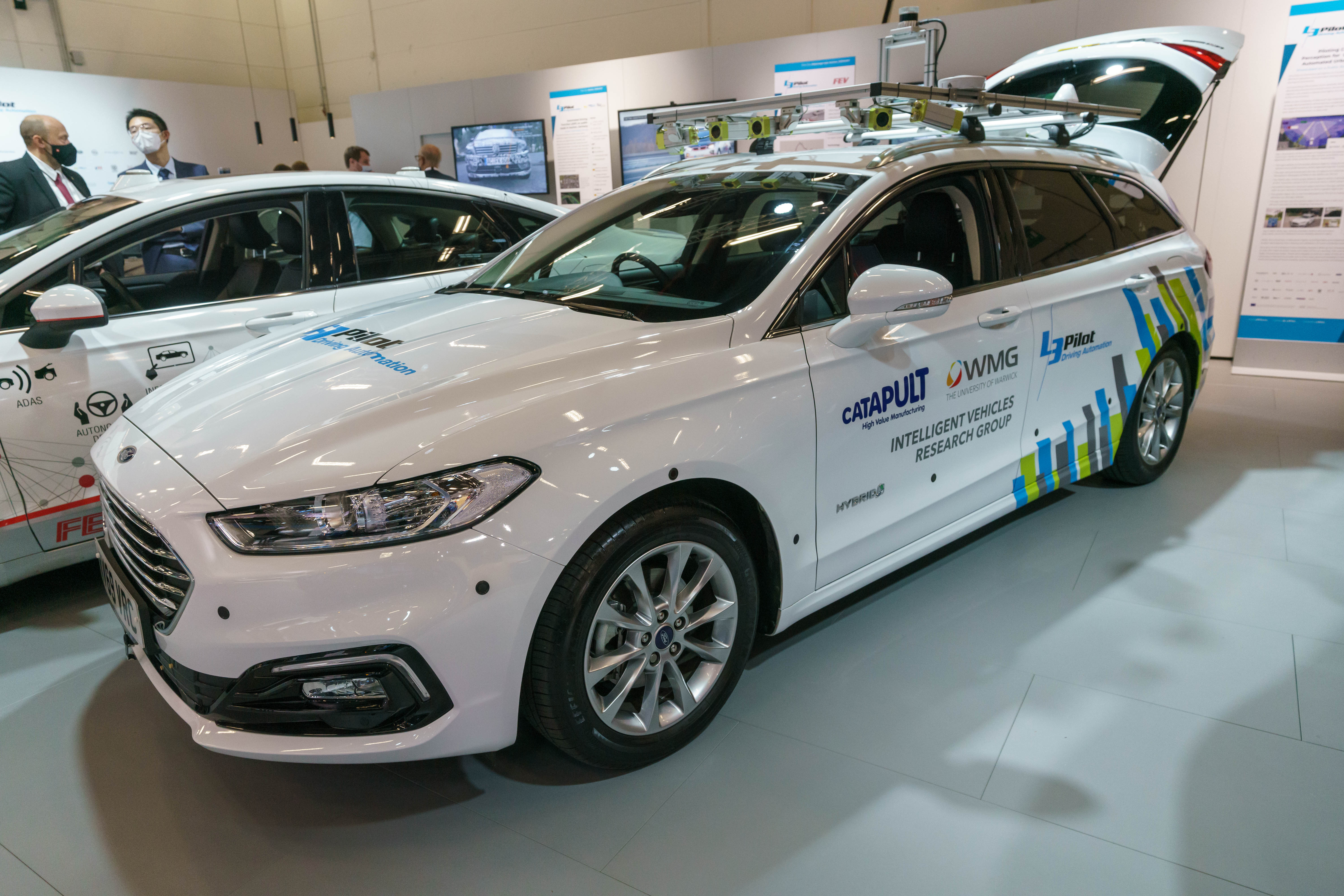 Image of L3 pilot car in showroom