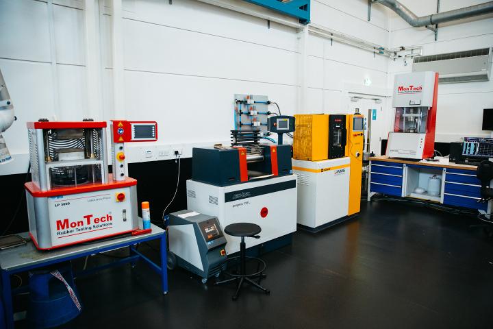 Advanced polymer and elastomer research facilities