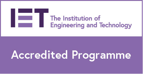 IET accredited degree logo