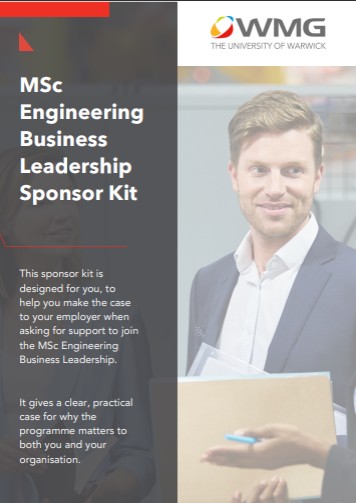 Front cover of sponsor kit