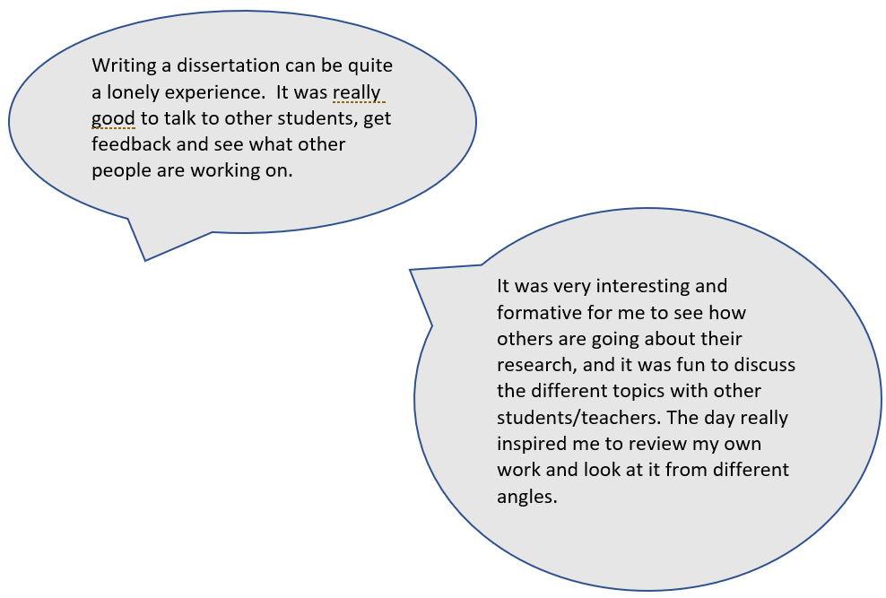 Feedback quotes from previous Quickfire events