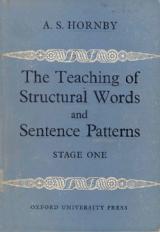 the teaching of structural words and sentence patterns