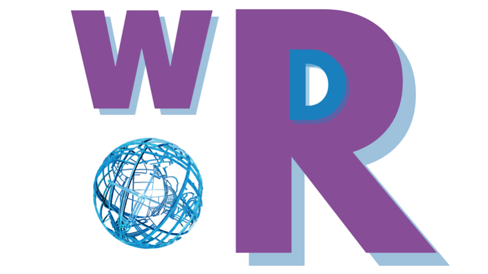 W R and globe logo