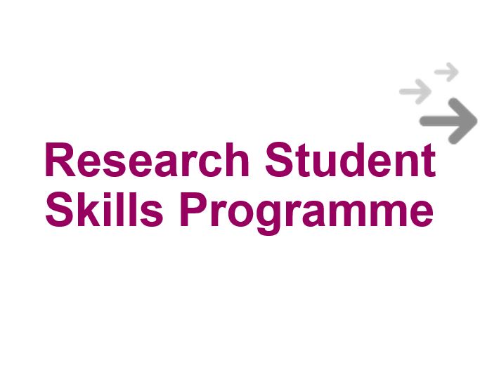 Research student skills Programme
