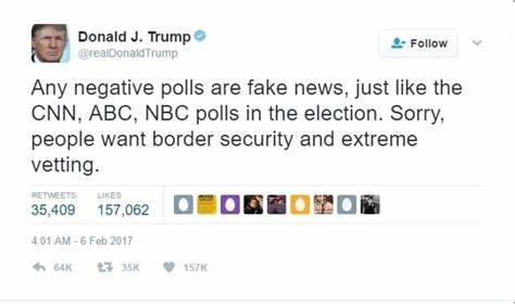 tweet by Donald Trump criticising CNN