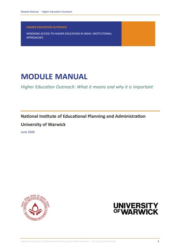Module Manual