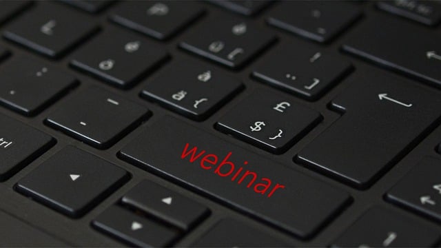 Keyboard with webinar key