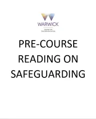 Front Cover of Safeguarding 