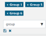 Add user to a group menu in Moodle