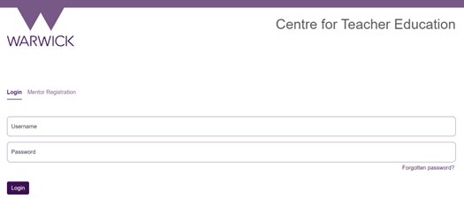 Axia platform login screen showing user name and password fields