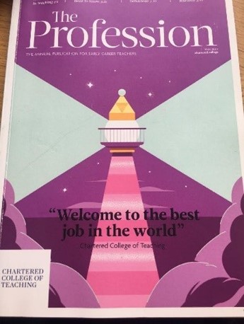 Front page of the Profession journal by the Chartered College
