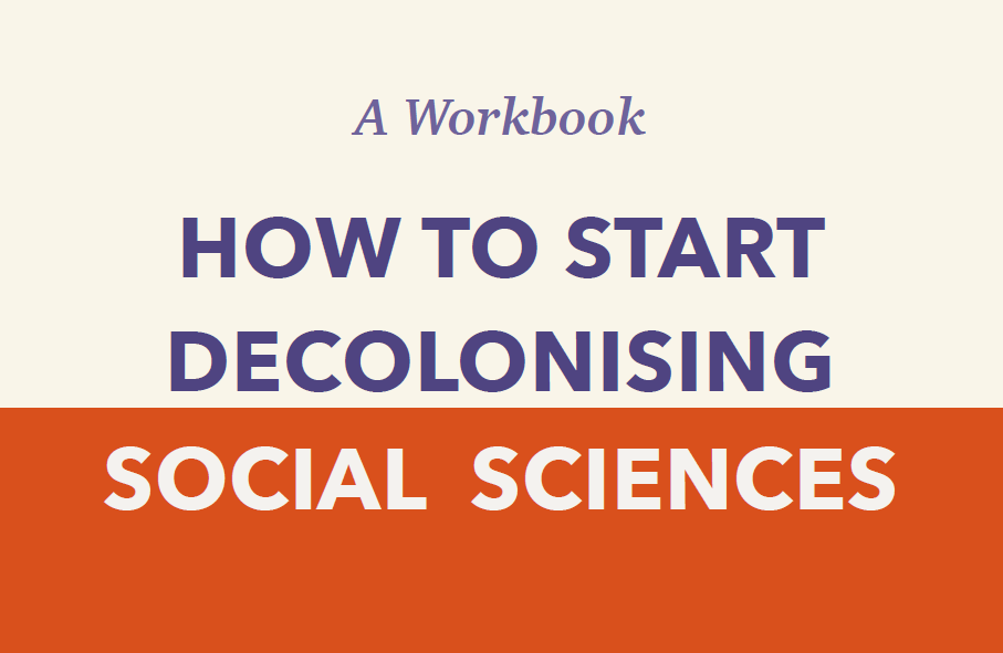 Image of the Decolonsing Social Sciences workbook