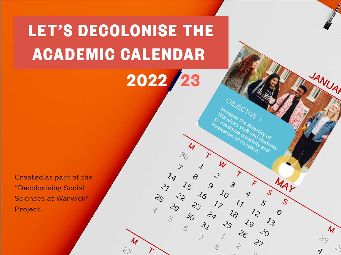 Image of Decolonsing the Academic Year calendar