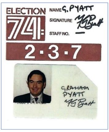 Graham Pyatt's election night ID