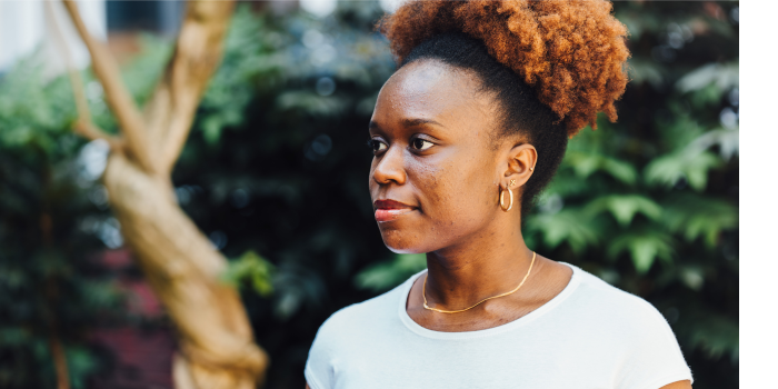 economics student smiling