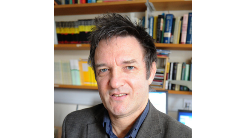 white male with dark hair