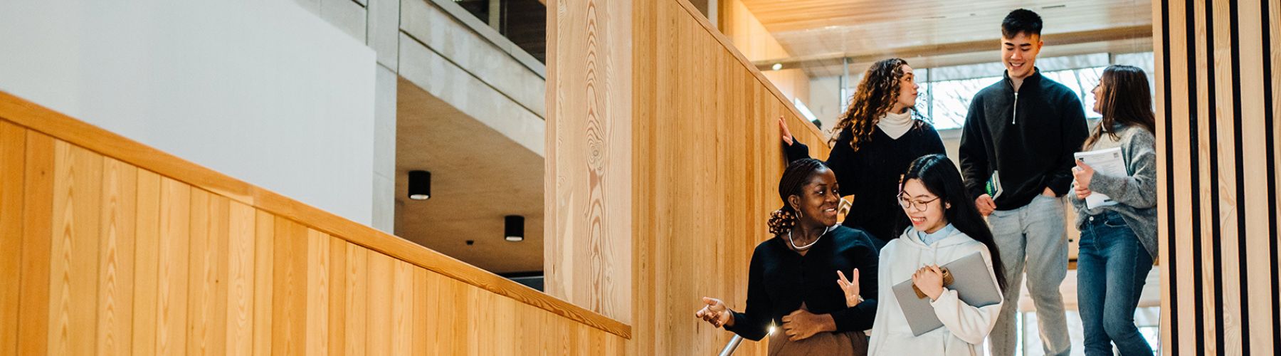 economics student smiling