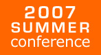 2007 Summer Conference logo