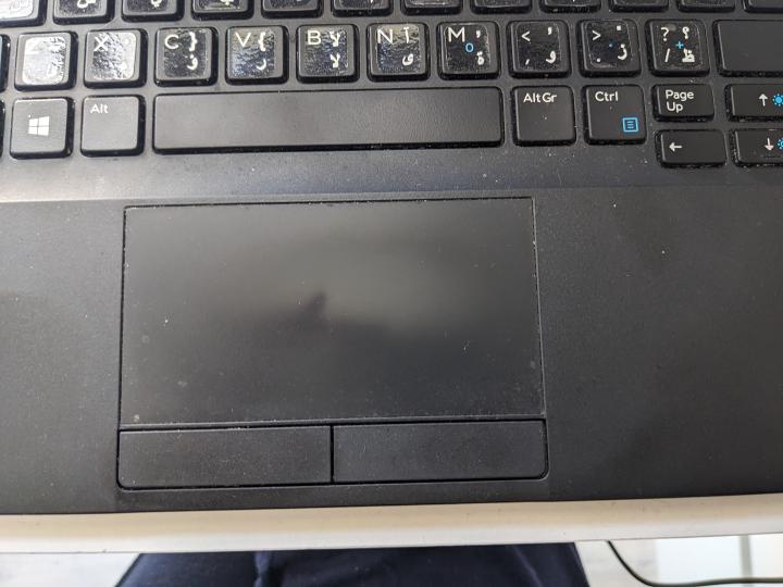 Laptop touchpad