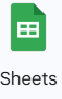ايقونة جداول بيانات جوجل Google Sheets