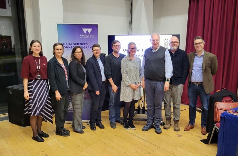 Panelists taking part in the event