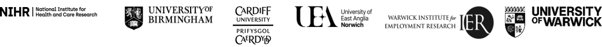 Logos or organisations involved