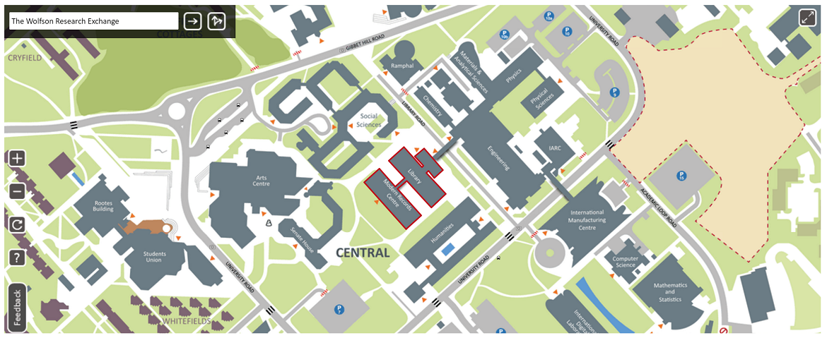 Wolfson Research Exchange Map