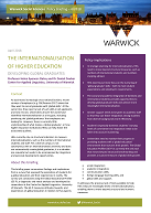 The internationalisation of higher education: developing global graduates image
