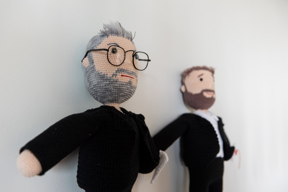Knitted figures