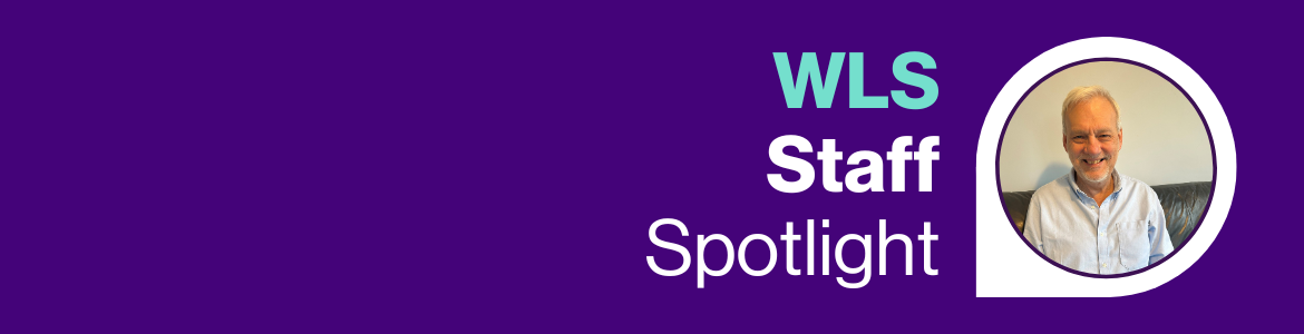 WLS Staff Spotlight with photo of Alan Norrie