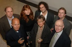 Members of Staff with Prof Lacey