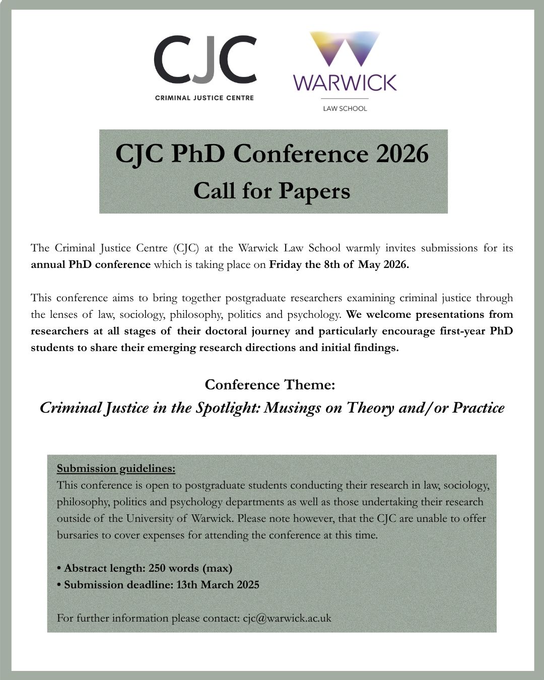 Conference poster